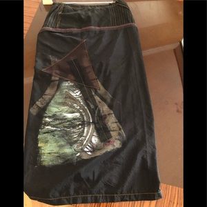 OHDD Italian/light weight artistic maxi skirt